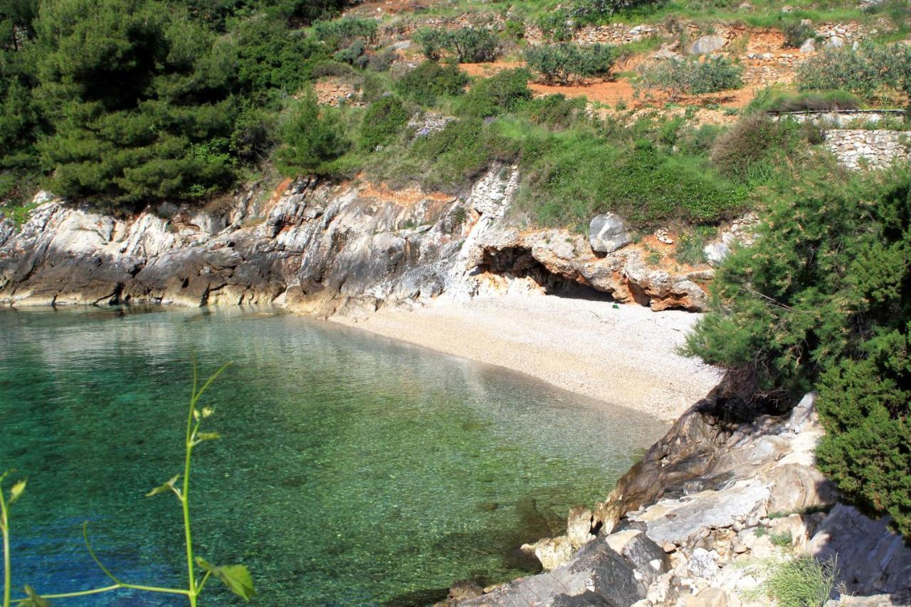 Seaside House For Families With Children Cove Tvrdni Dolac, Hvar - 2057 Gdinj Kültér fotó